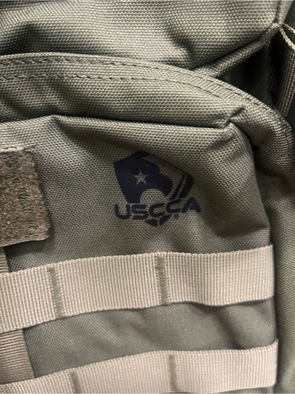 USCCA Military Green Tactical Backpack Adjustable Straps Multi Pocket - Picture 2 of 6